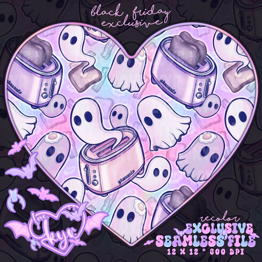 Ghosts on Toast Exclusive Seamless File