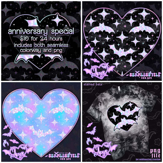 Stained Bats File Set