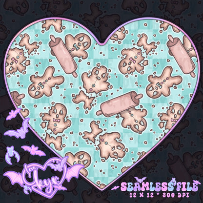 Gingerdead Men Seamless File