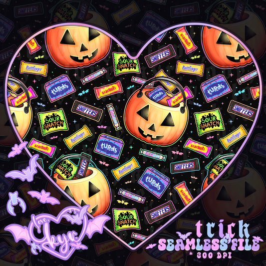 Trick Or Treat Seamless File