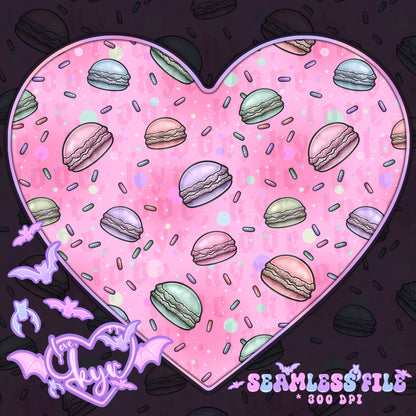Macaron Seamless File Coord