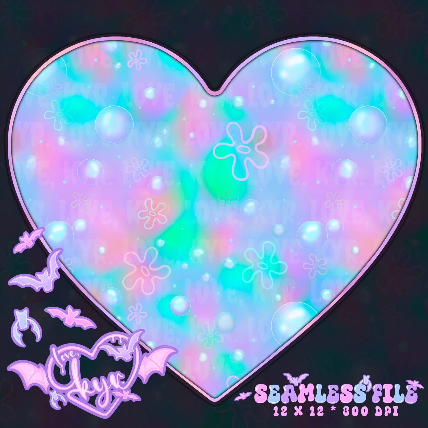 Sponge Bubbles Coord Seamless File