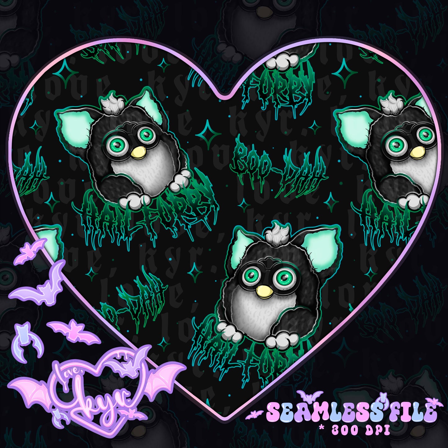 Hail Fur-b Seamless File