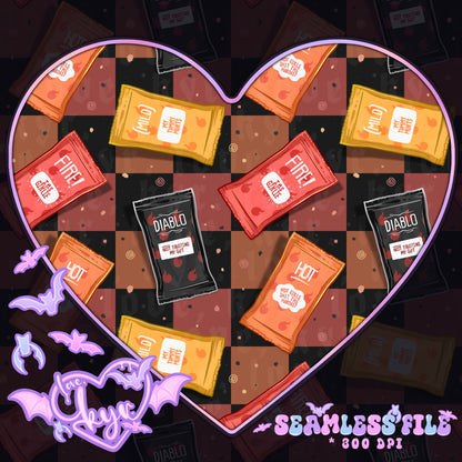 IBS Hot Sauce Seamless File