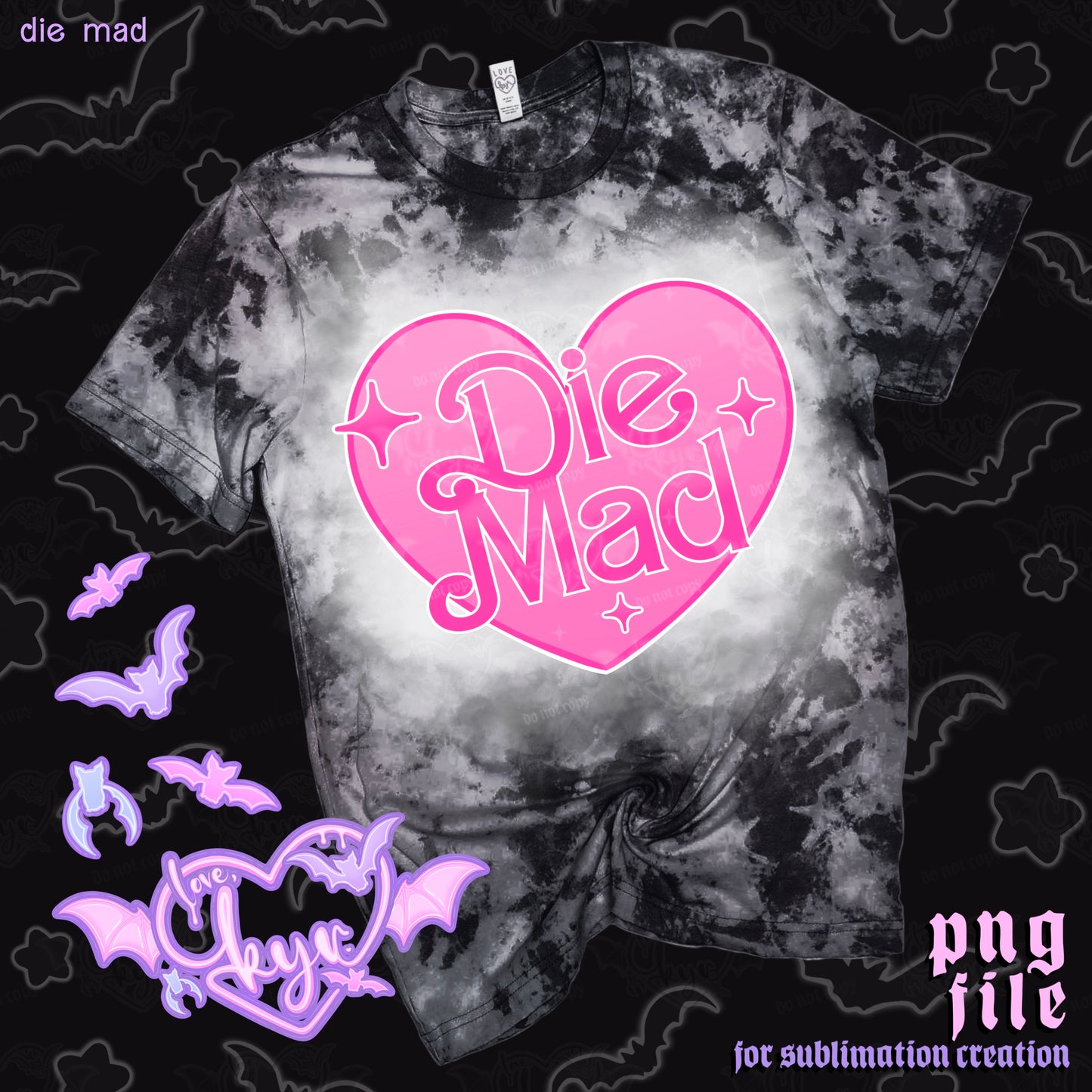 Die Mad Sub File PNG