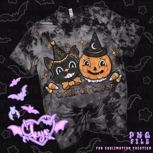 Vintage Halloween Sub File PNG