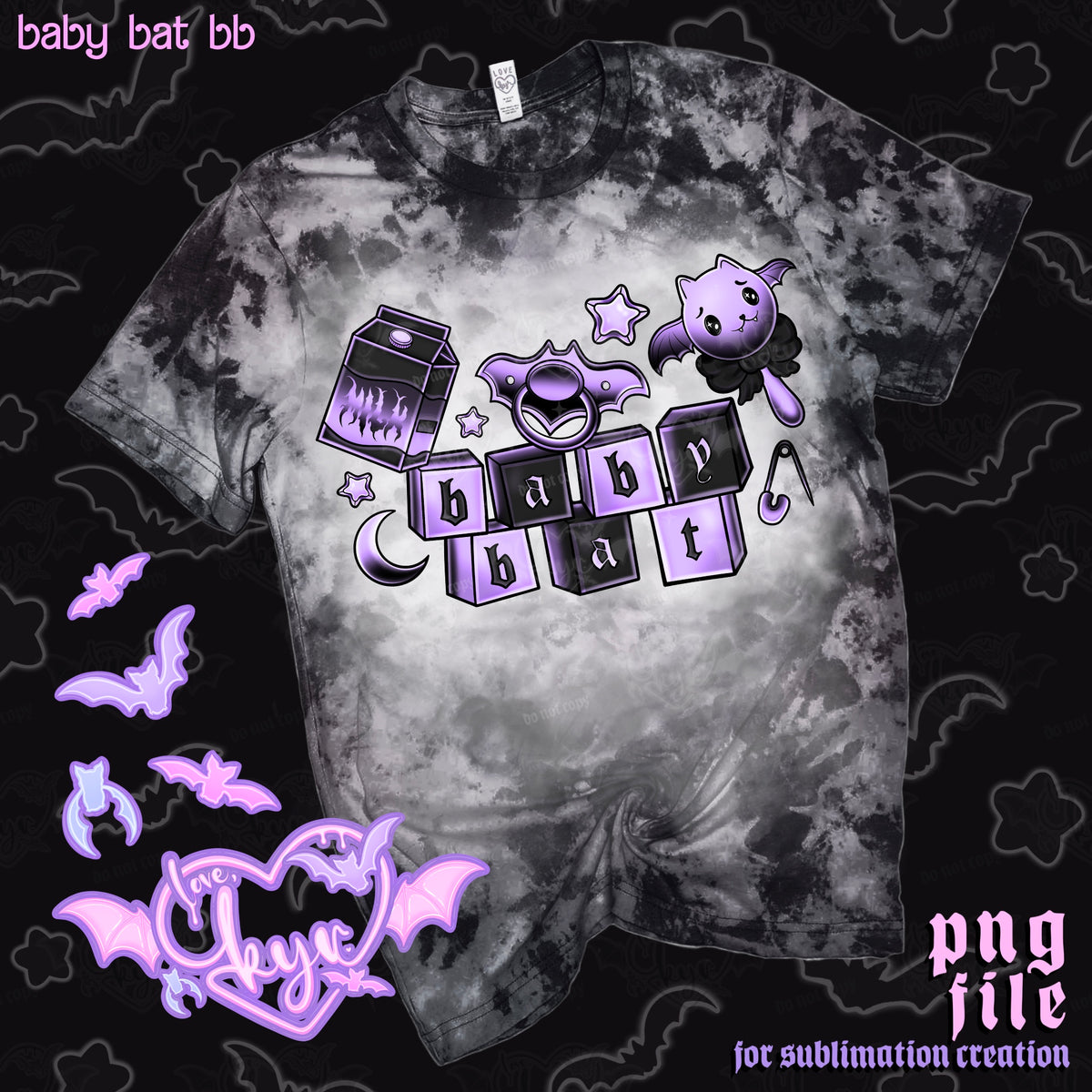 Baby Bat BB Sub File PNG