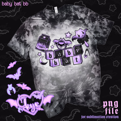 Baby Bat BB Sub File PNG