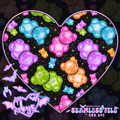 Gummy Brats Seamless File