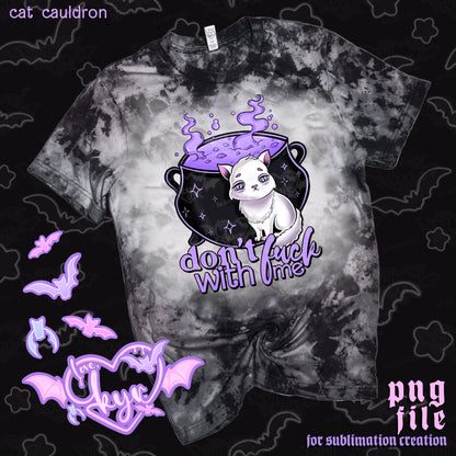 Cat Cauldron Sub File PNG