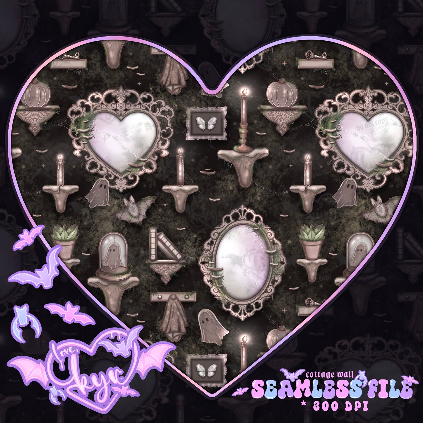 Cottage Wall Seamless File