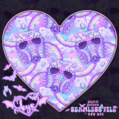 Pastel Poison Seamless File