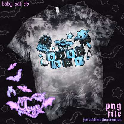 Baby Bat BB Sub File PNG