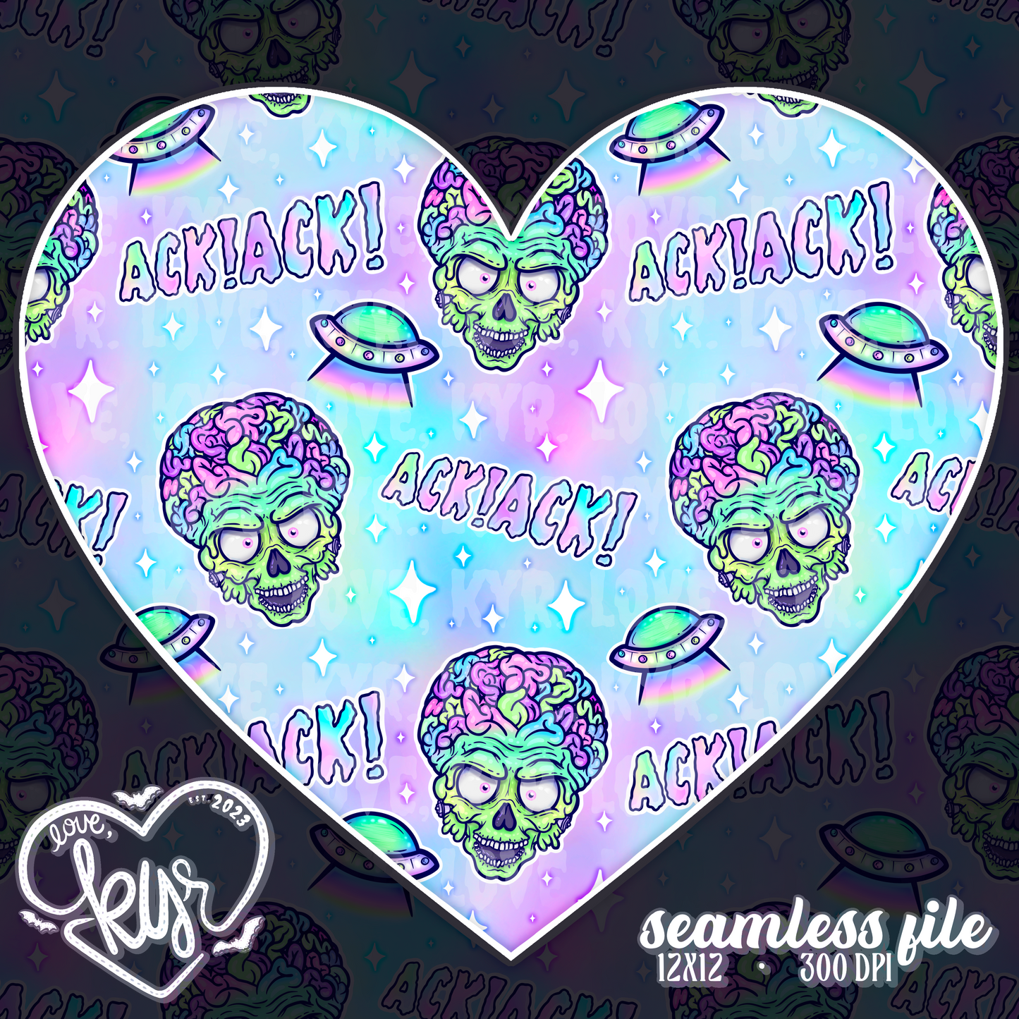 Ack Ack Martian Seamless File Coord
