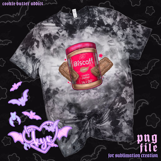 Cookie Butter Addict Sub File PNG