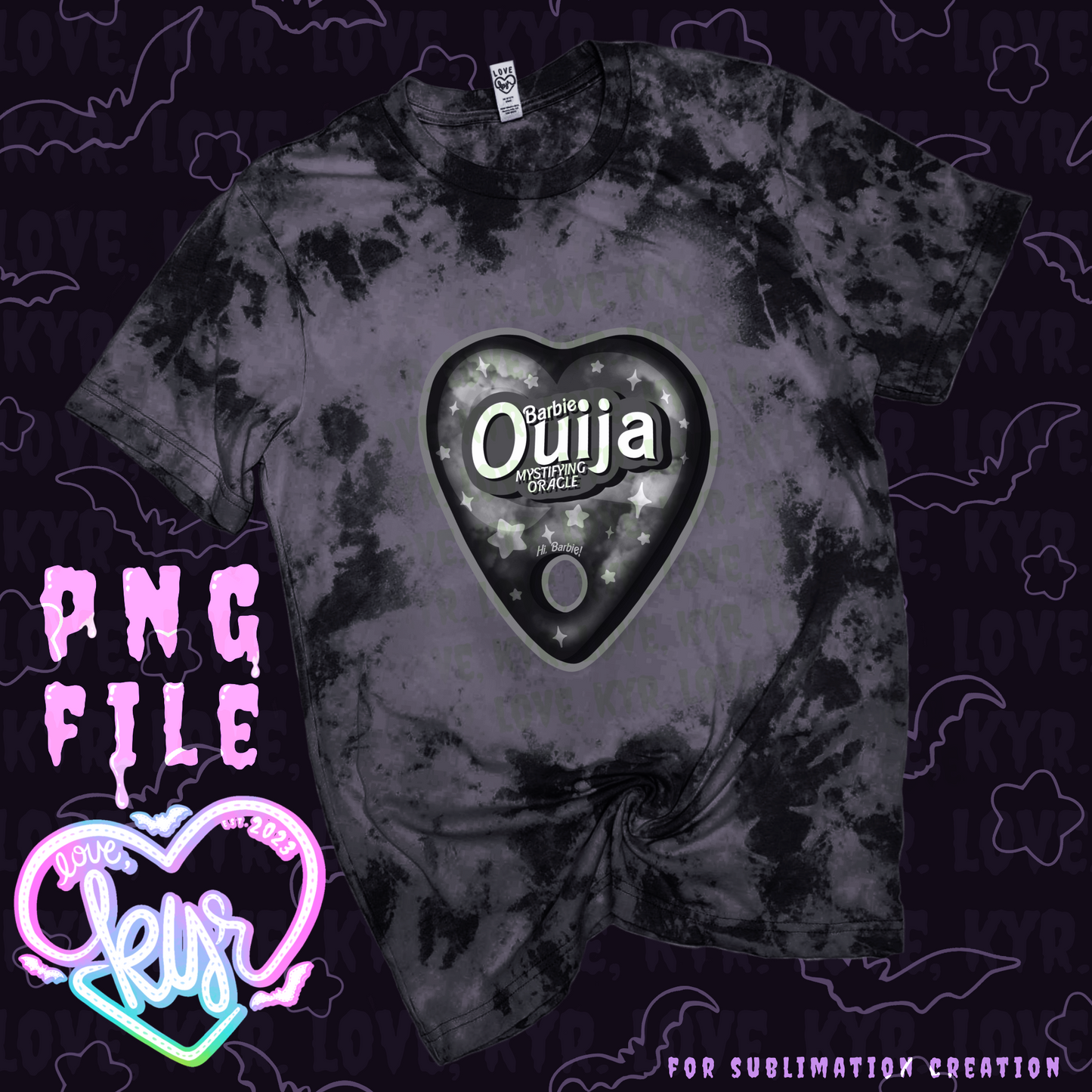 Barbie Planchette PNG