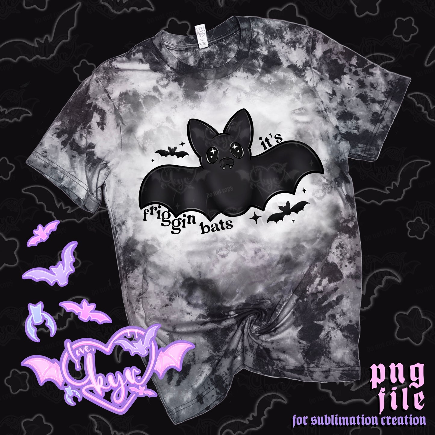 Kawaii Batz Sub File PNG