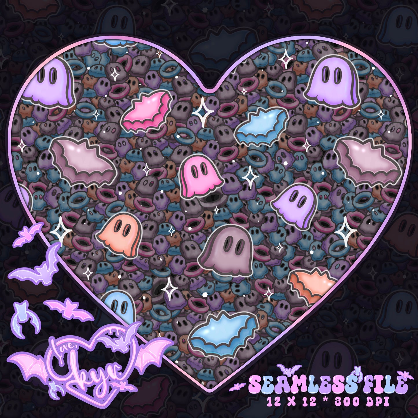 Spoopy Cereals Seamless Coord File