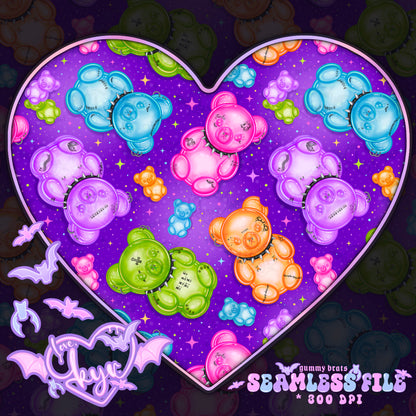 Gummy Brats Seamless File