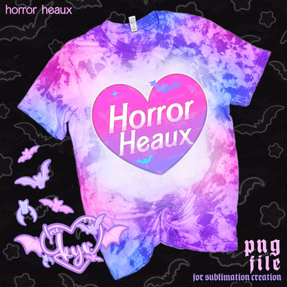 Horror Heaux Sub File PNG