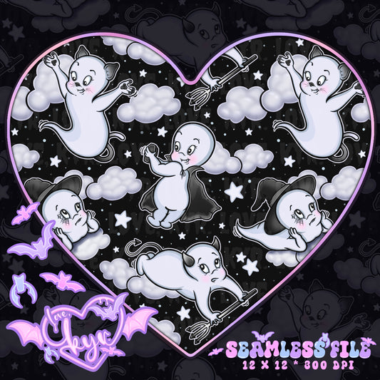 Friendly Ghost Seamless File