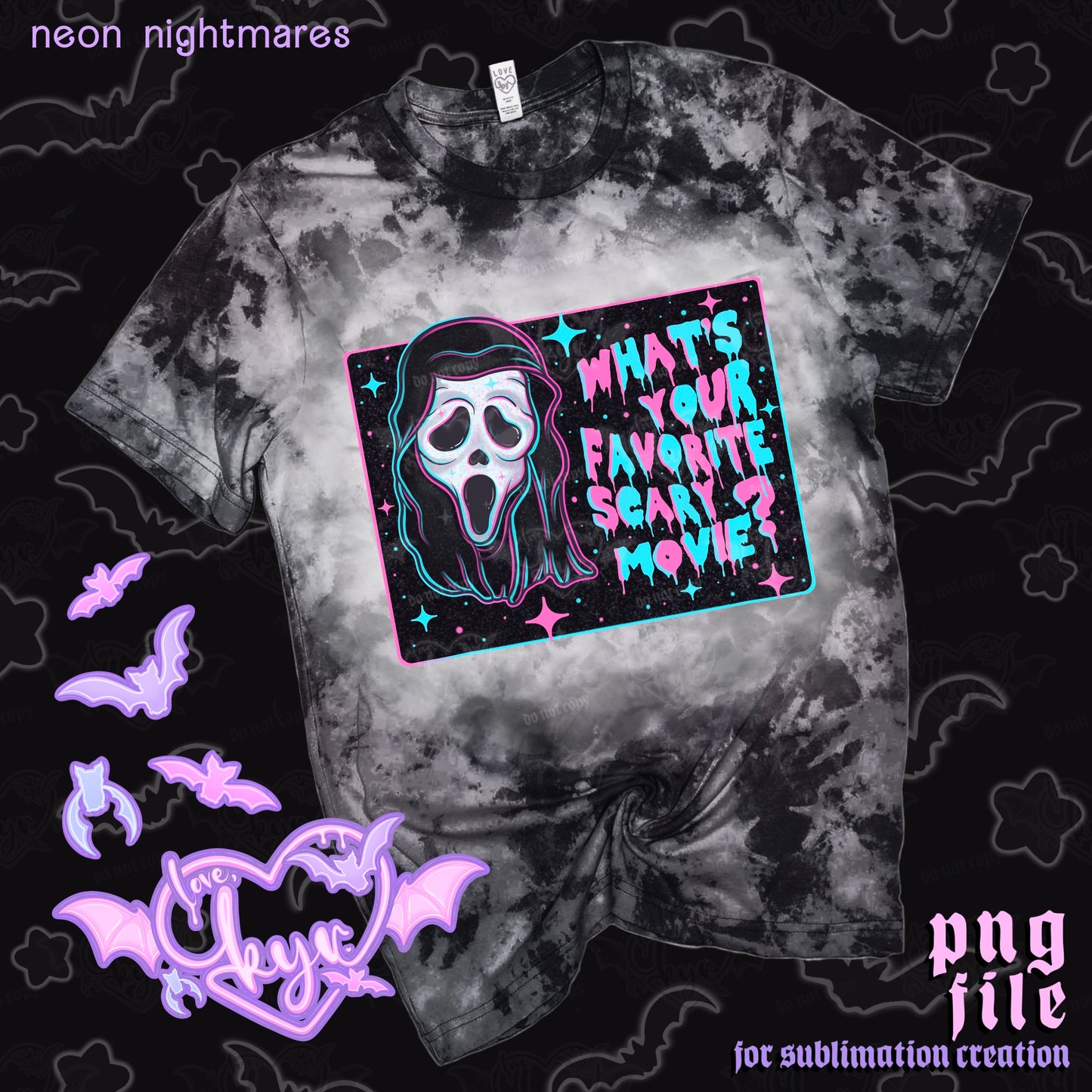 Neon Nightmares Sub File PNG