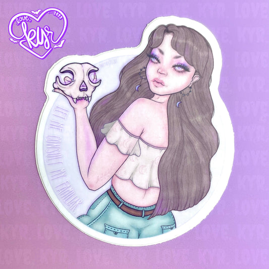 Familiar Sticker 3”