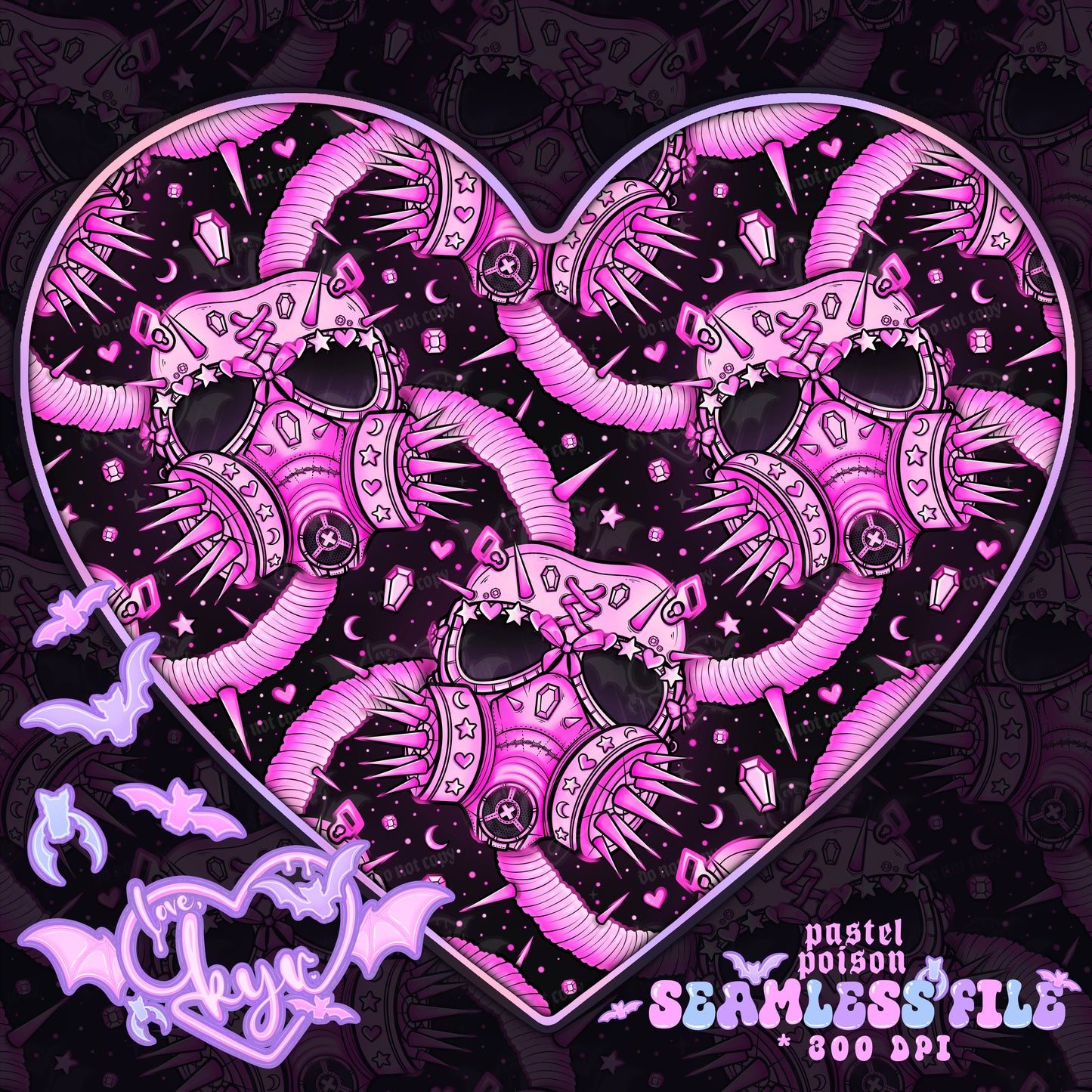 Pastel Poison Seamless File