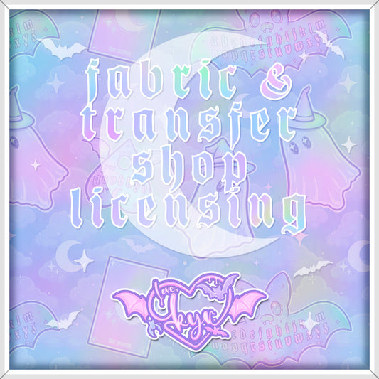 Extended Licensing 2025 Fabric & Transfer Shops