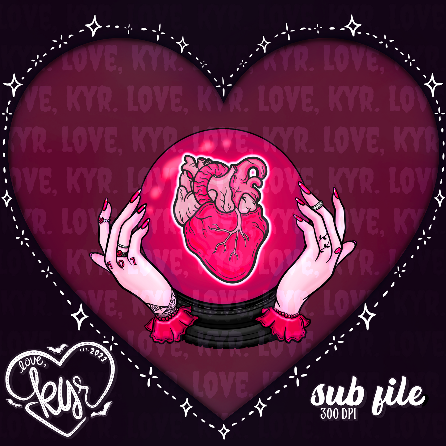 Follow You Heart Transparent Sub File PNG