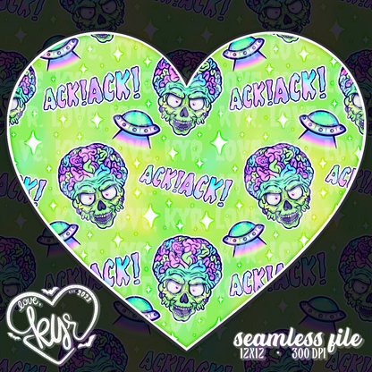 Ack Ack Martian Seamless File Coord