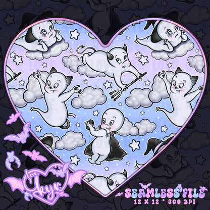 Friendly Ghost Seamless File