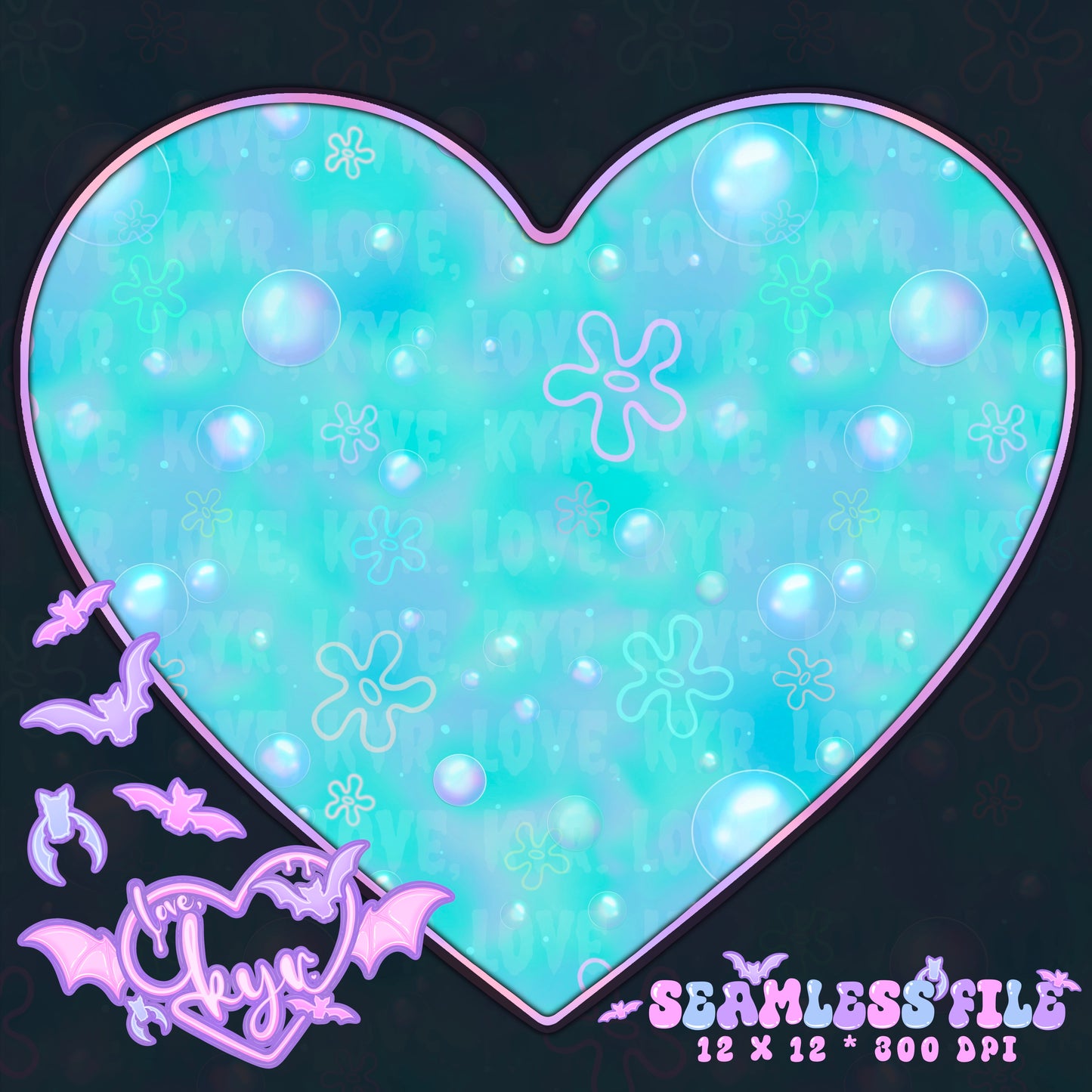 Sponge Bubbles Coord Seamless File