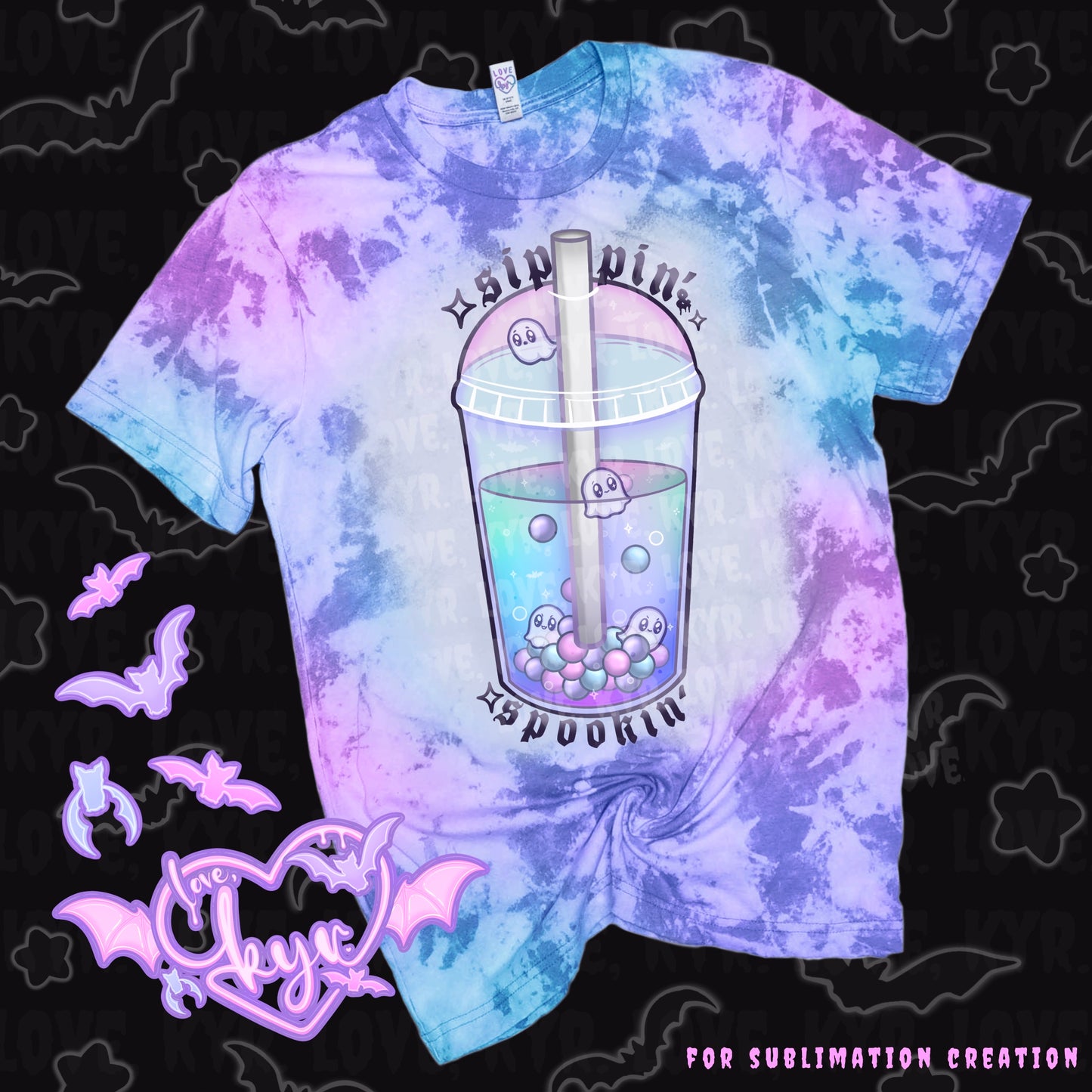 Haunted Boba Sub File PNG