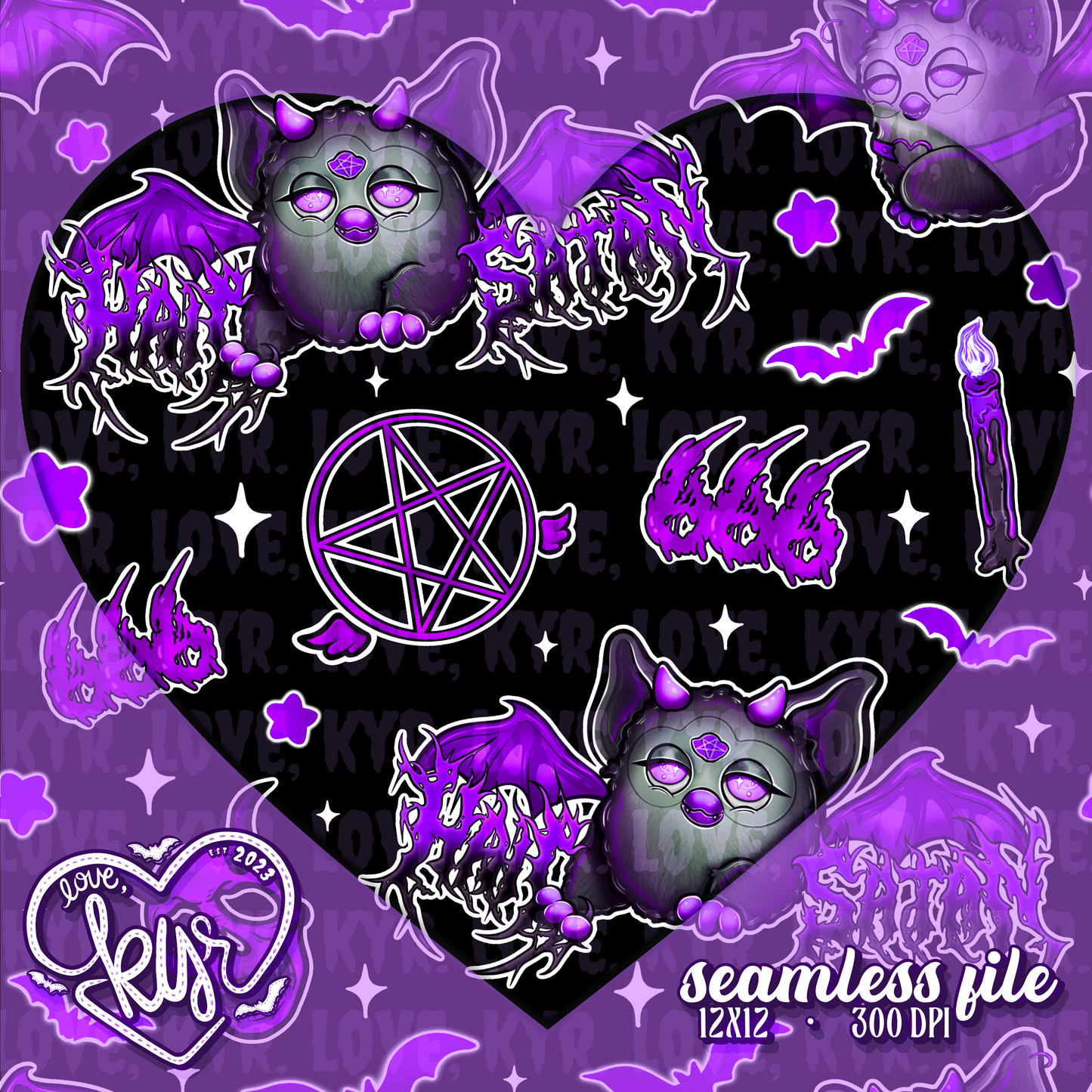 Demonic Furbat Seamless File