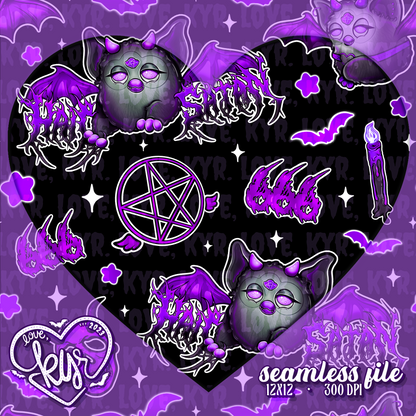 Demonic Furbat Seamless File
