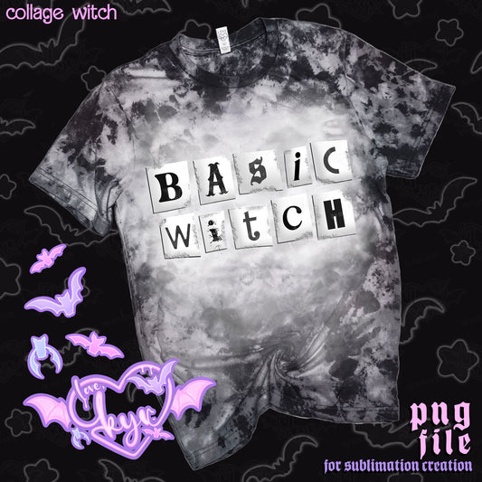 Collage Witch Sub File PNG