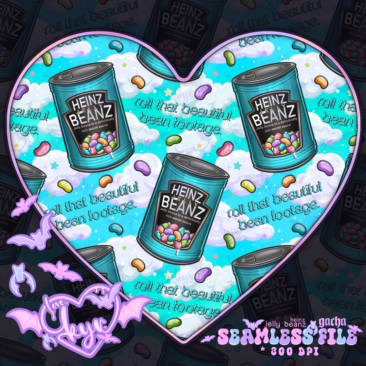Heinz Jelly Beanz Seamless File