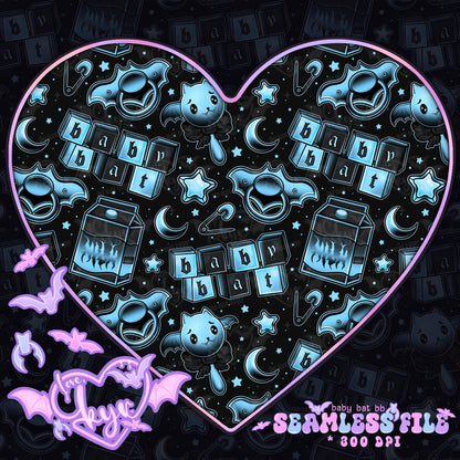 Baby Bat BB Seamless File