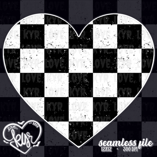 Checkered Seamless File Coord