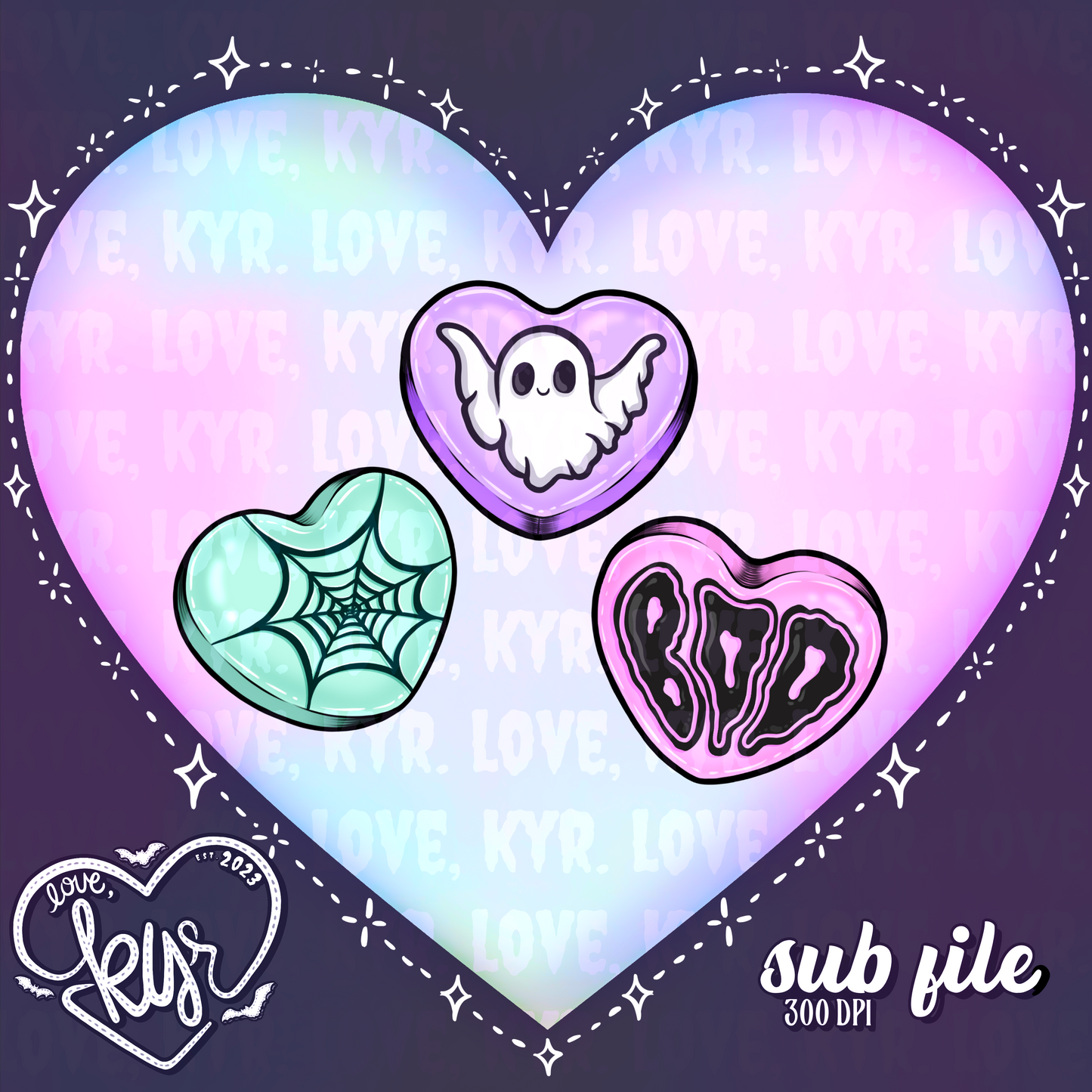 Spooky Sweethearts Transparent Sub File PNG