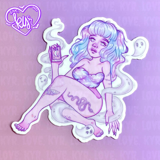 Summoning Ghosts Sticker 4”