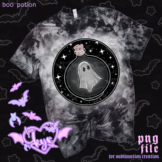 Boo Potion Sub File PNG