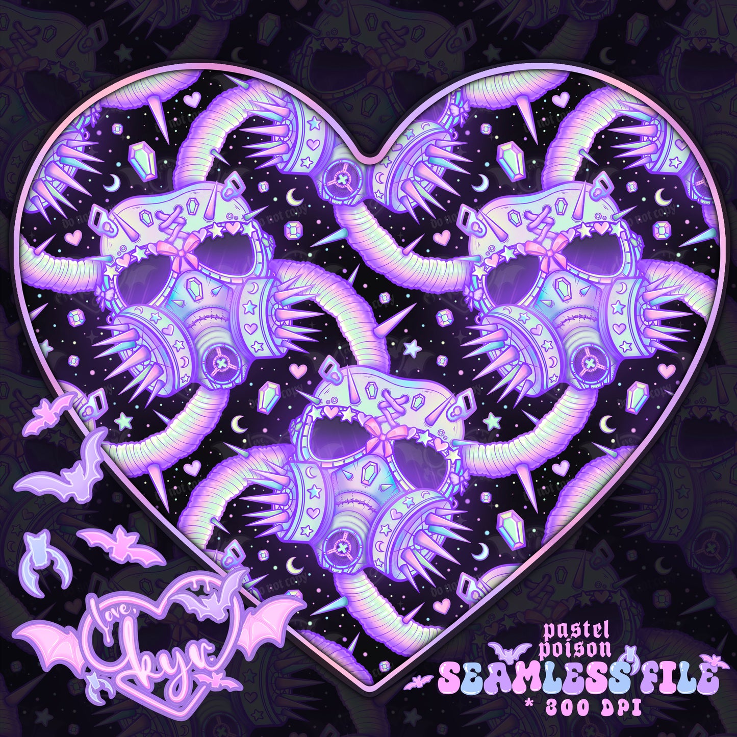 Pastel Poison Seamless File