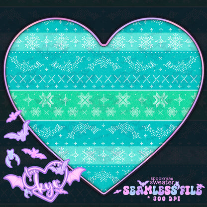 Spookmas Sweater Seamless File Budget Pack