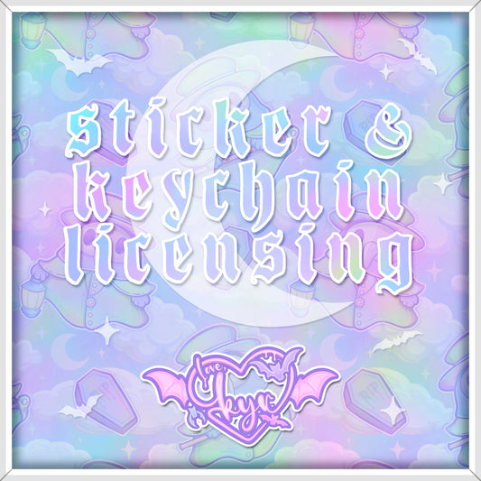 Extended Licensing 2025 Stickers And Keychains