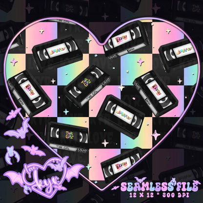 Girlie Gang VHS Seamless File