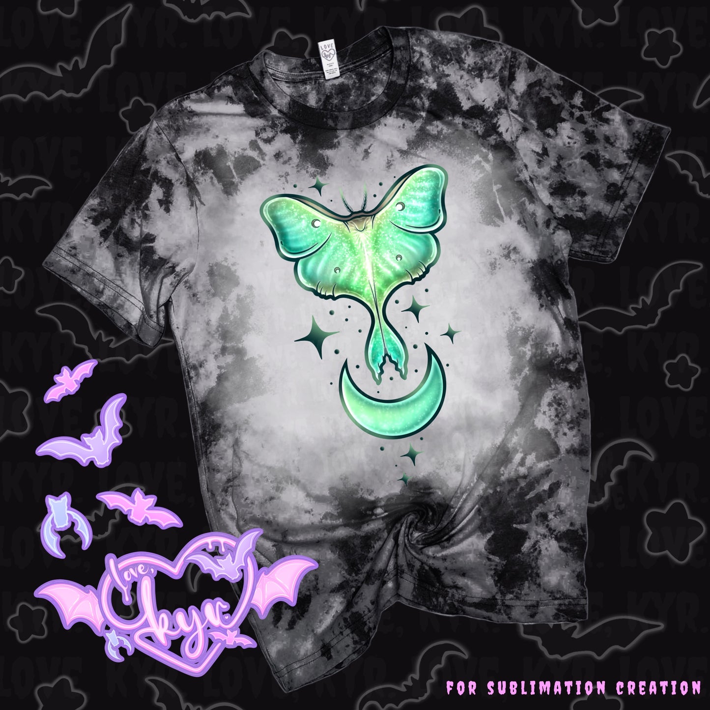 Luna Moth Sub File PNG