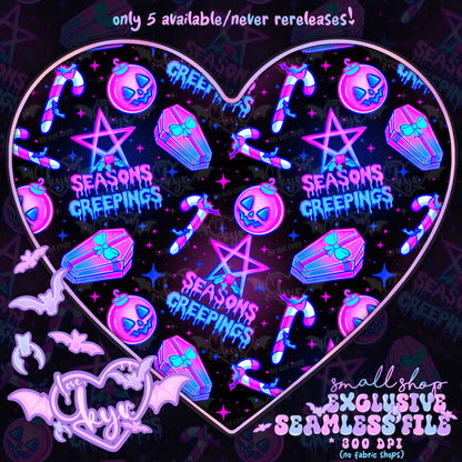 Seasons Creepings Seamless File