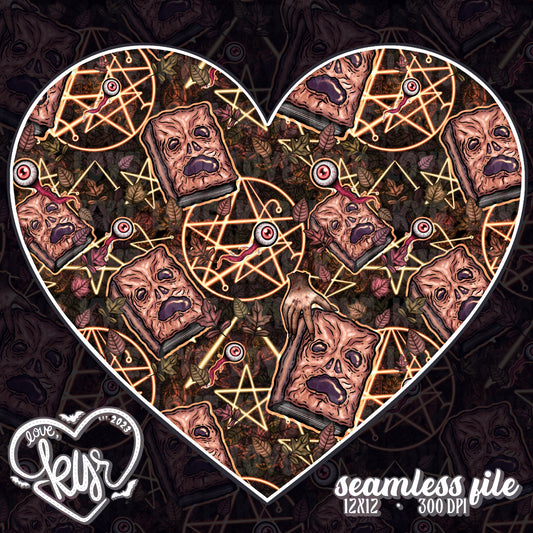 Necronomicon Seamless File Coord